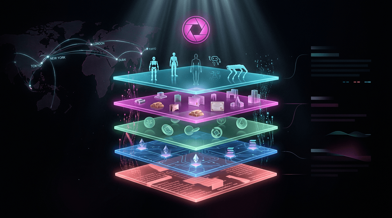 次の 10 年の金融 OS — 4 つの力が交わる場所 — CLARITY × RWA × AI · ロボット × 多極通貨、収束する一つのシステム